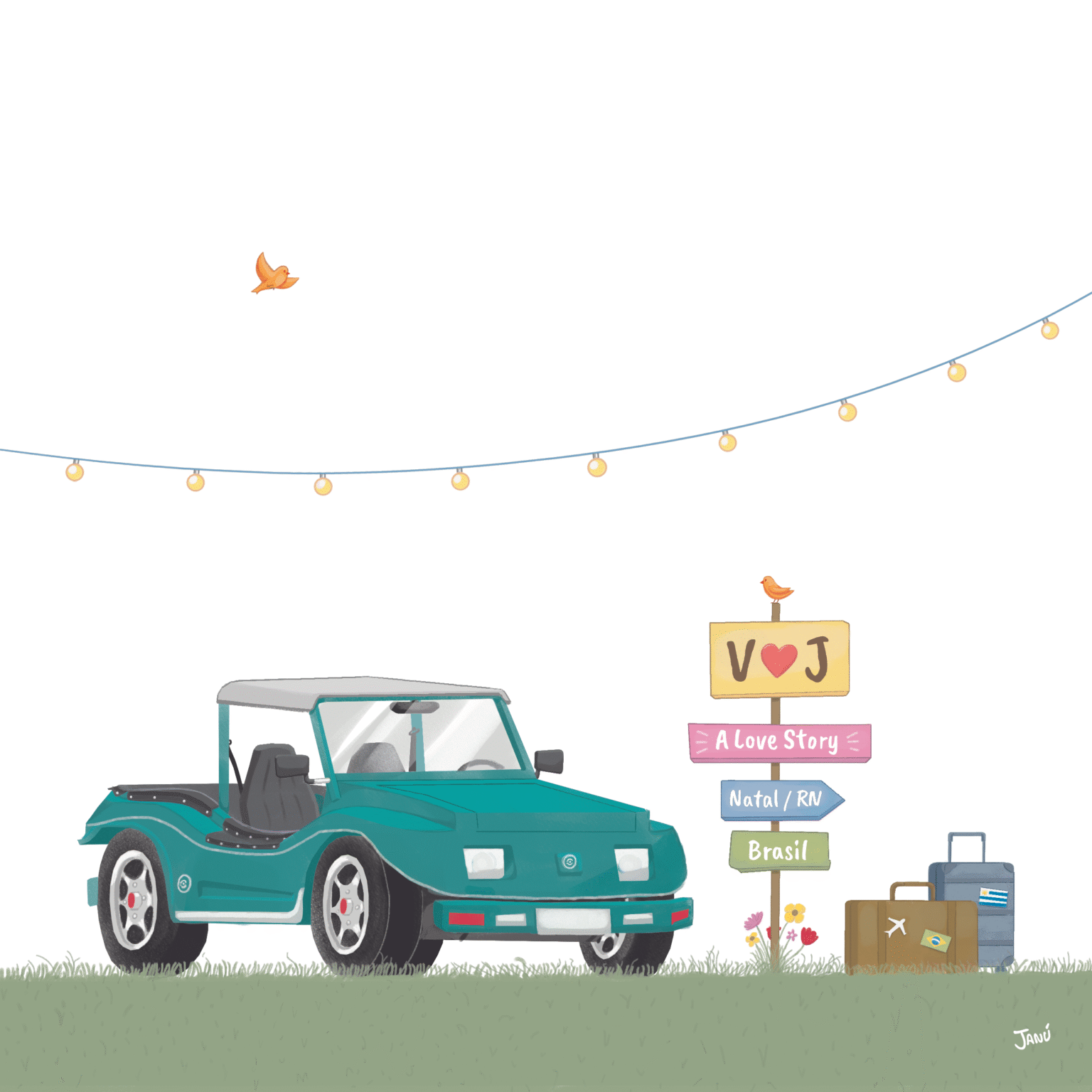 Casal 2 save the date